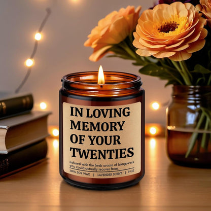 Candle, 30Th Birthday Gifts for Women, Men, Her, Him, 30 Year Old Bday7
