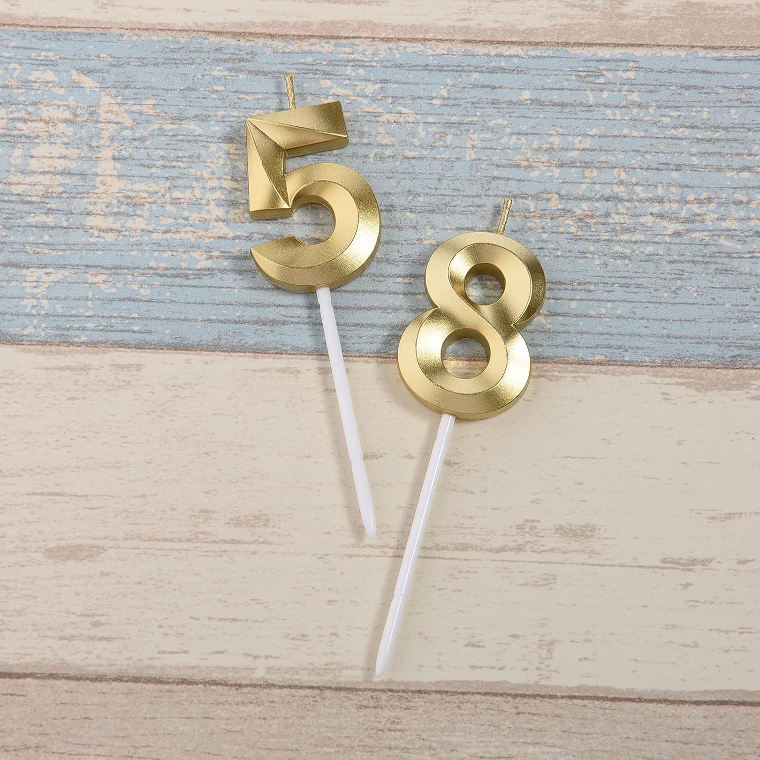 gold-85th-58th-birthday-candles-gold-number-85-58-cake-topper-for-birthday-decorations-party-decoration