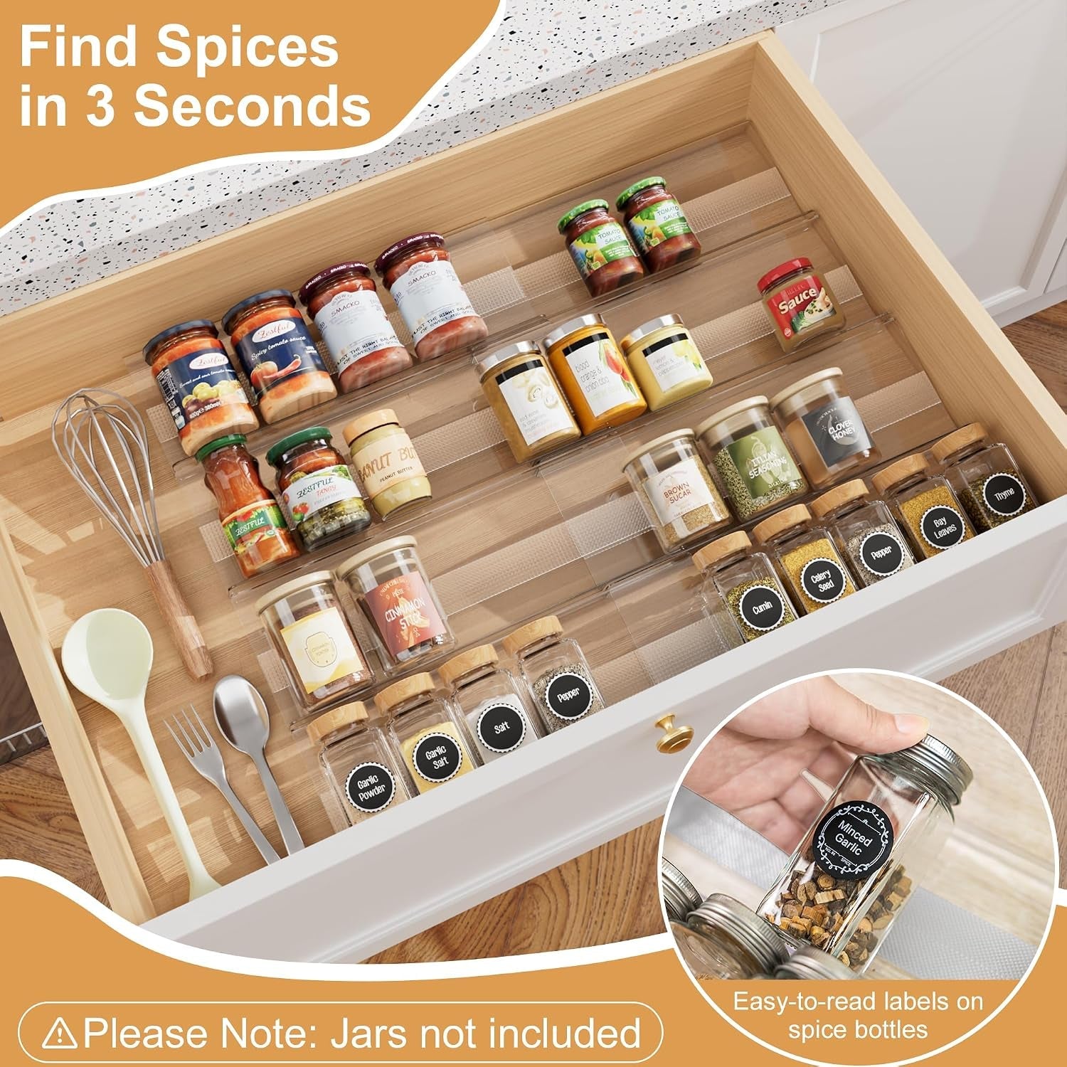 8-pack-spice-drawer-organizer-expandable-acrylic-seasoning-rack-13-to-26-with-anti-slip-mat-kitchen-spice-rack-holds-up-to-56-jars-jars-not-included