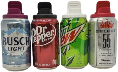 Can Cover, 4 Pack, Assorted Colors4