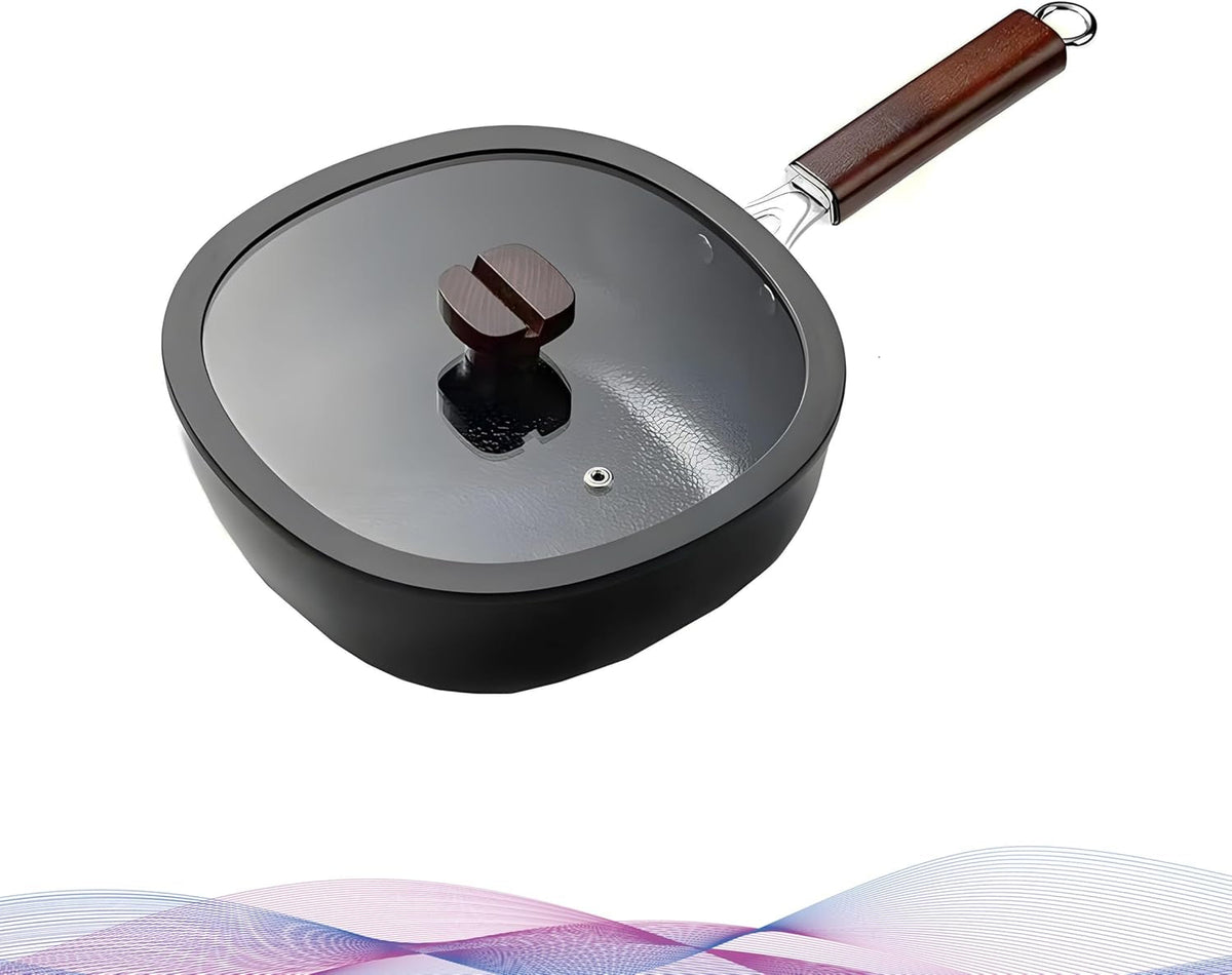 square-nonstick-iron-wok-with-glass-lid-2qt-coating-free-stir-fry-pot-induction-ready-japanese-wooden-handle-saucepan-black-2qt-9-5in-iron-pan
