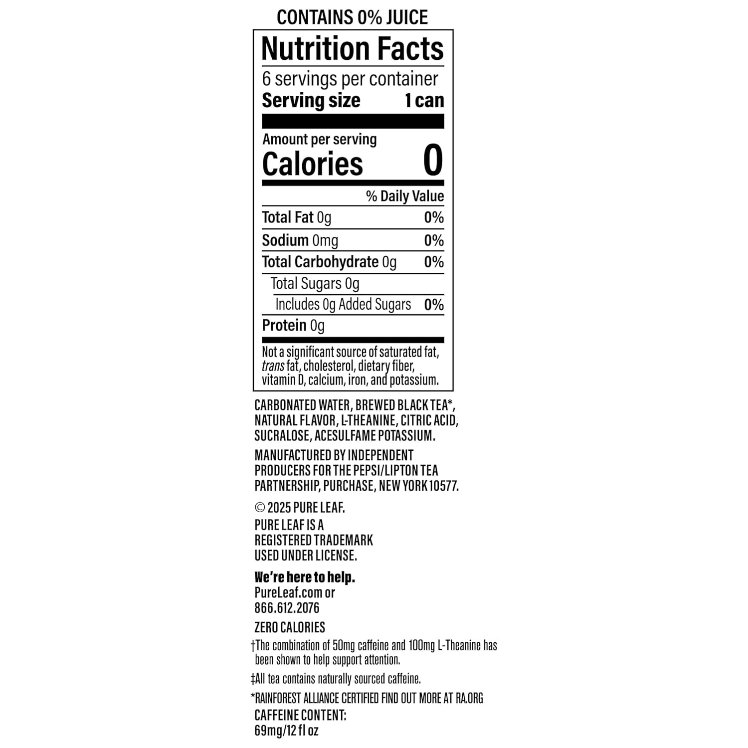 pure-leaf-mental-focus-sparkling-real-brewed-iced-tea-raspberry-12-fl-oz-cans-6-pack-caffeine-l-theanine-zero-sugar-zero-calories
