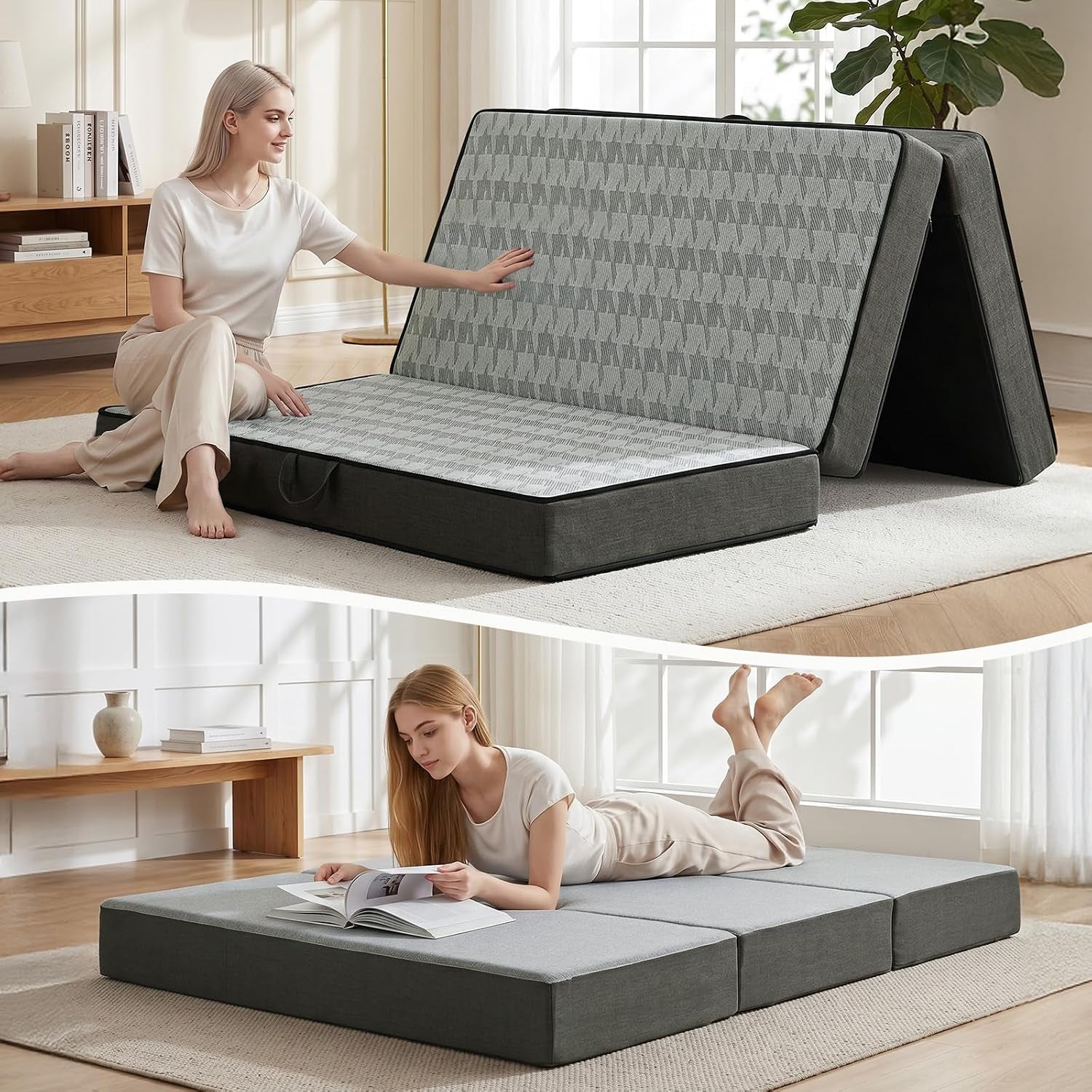 6-trifold-mattress-full-size-thick-memory-foam-futon-topper-with-portable-handles-removable-washable-cover-floor-sofa-bed-with-non-slip-bottom-for-camping-pad-guest-bed-yoga-rv-grey
