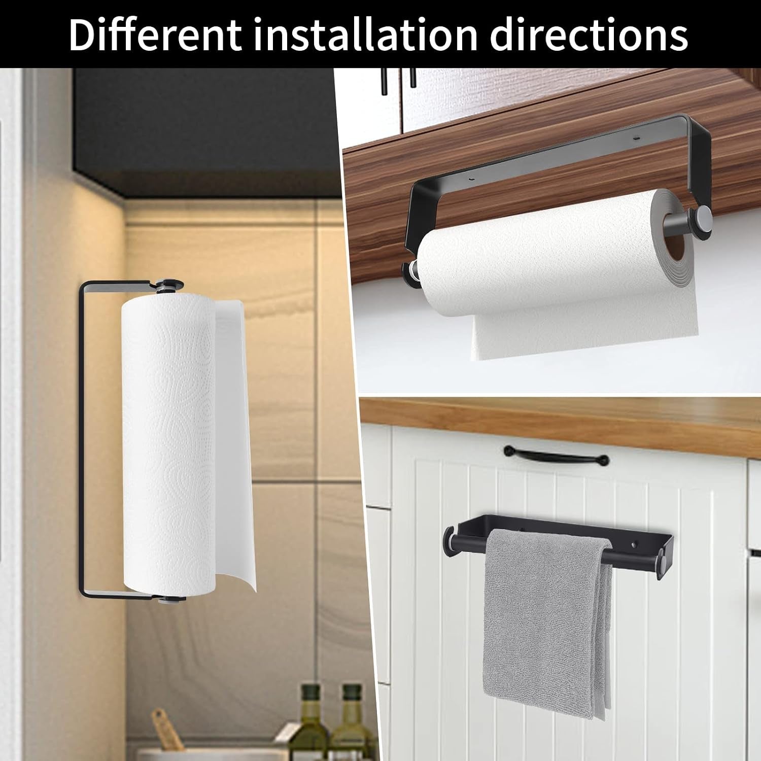 under-cabinet-paper-towel-holder-adhesive-or-drill-mount-paper-towel-holder-wall-mount-paper-towel-holders-for-kitchen-or-bathroom-black