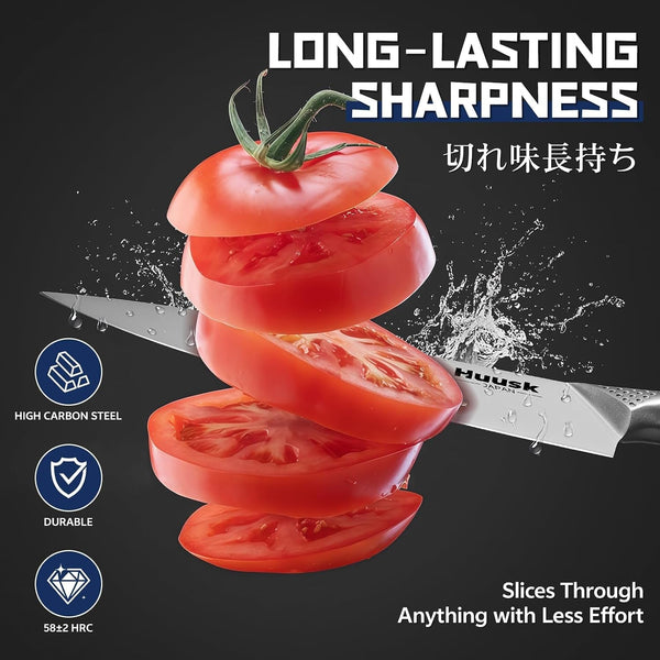 Japanese Chef Knife Set - 5 Piece Kitchen Knife Sets | Professional Ultra Sharp Chef Knives Set with Ergonomic Handle, Ideal Gifts for Men and Women2