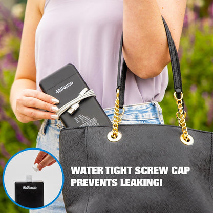 Power Bank Flask (8 Oz) - Hidden Alcohol Travel Flask – Secret Liquor Container for Beaches, Cruises, and Sports Events – Includes Funnel & Spout5