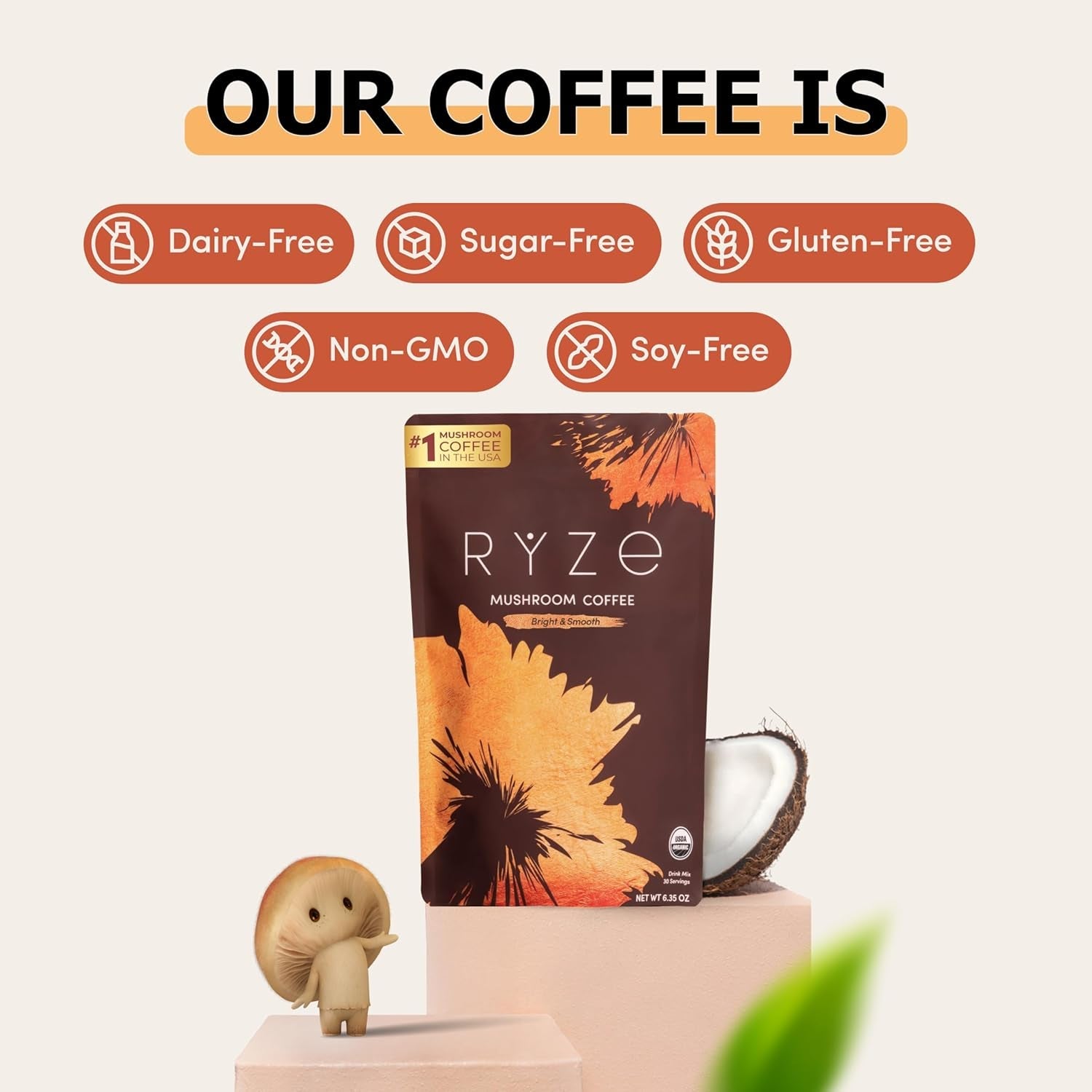 ryze-n-shine-bundle-mushroom-coffee-probiotic-creamer-30-servings-medium-roast-6-organic-adaptogenic-mushrooms-like-lions-mane-turkey-tail-cordyceps-supports-energy-focus-gut-health