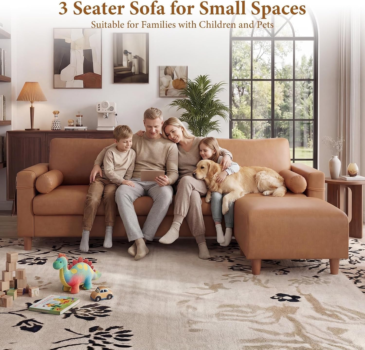 100-l-shaped-faux-leather-couch-modular-sectional-sofa-camel