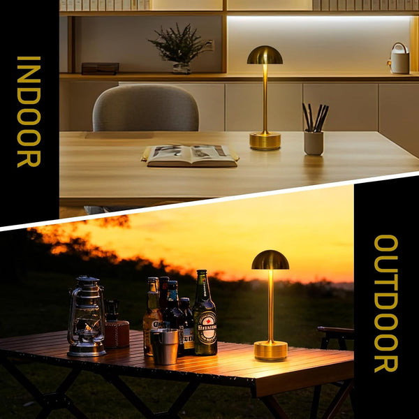 Cordless Table Lamp Rechargeable 5000Mah Battery LED Outdoor Lights5