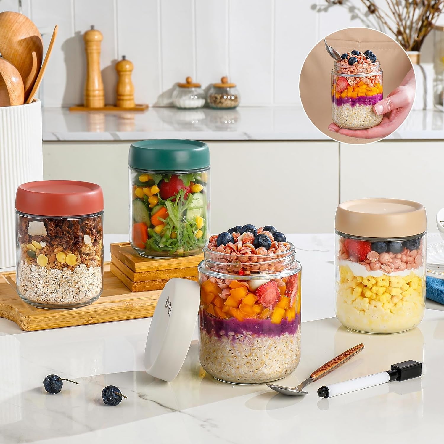 overnight-oats-containers-with-lids-16oz-glass-jars-with-lids-set-of-4-practical-oatmeal-container-to-go-chia-seed-pudding-jars-baby-food-containers
