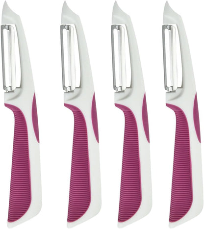 Peeler and Grater with Comfortable Grip and Slicing Function Stainless Steel Multifunction 4Pcs Heavy Duty Kitchen Gadget for Fruits and Vegetables1