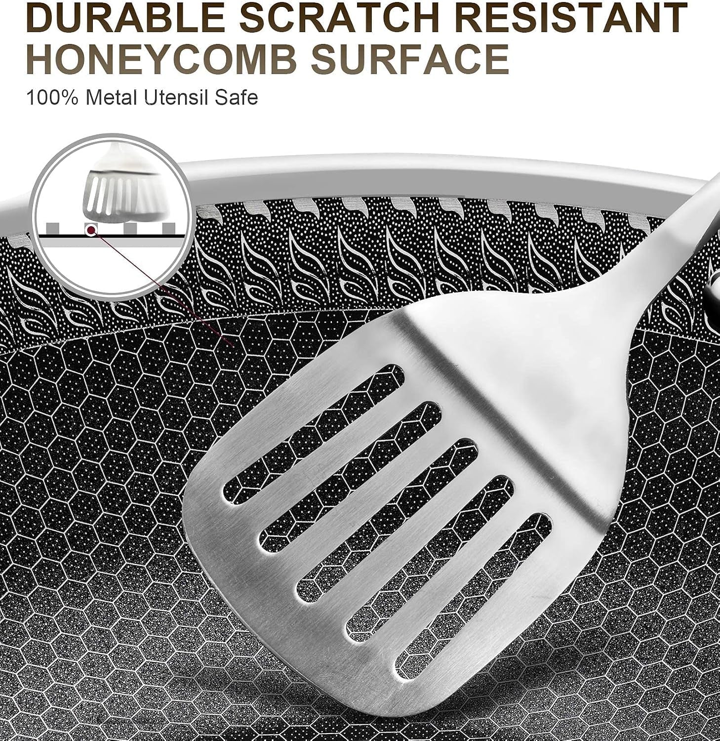 12-inch-stainless-steel-frying-pan-with-lid-nonstick-with-honeycomb-coating-triply-skillet-induction-compatible