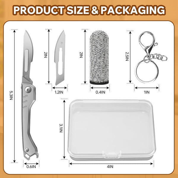 Folding Bread Lame Dough Scoring Tool with 10 Blades & Storage Box7