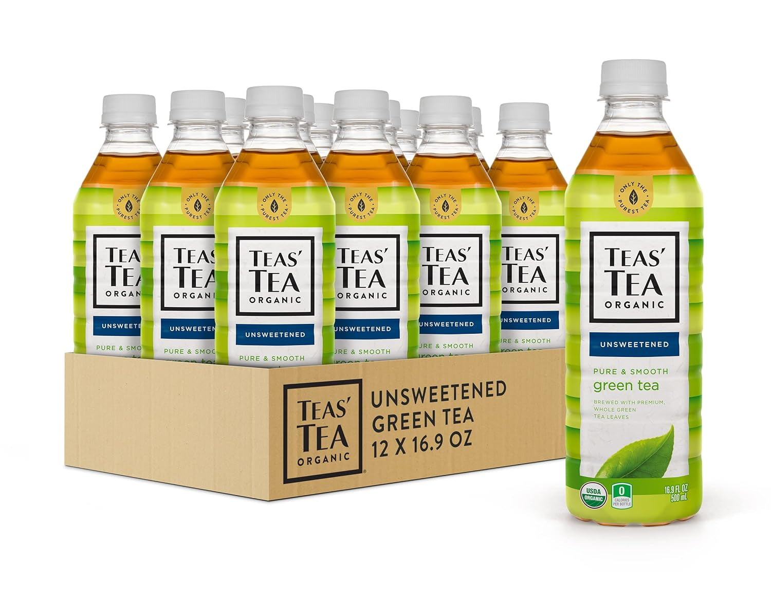 unsweetened-pure-green-tea-organic-sugar-free-0-calories-16-9-ounce-pack-of-12