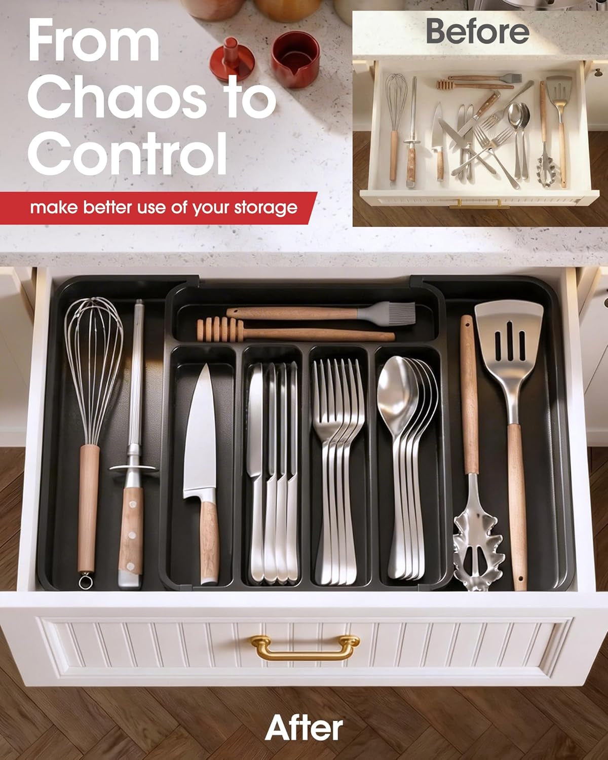 silverware-drawer-organizer-adjustable-utensil-cutlery-tray