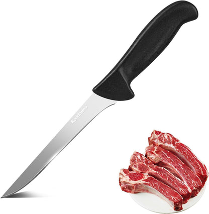 Fillet Knife, Deboning Knife for Meat Cutting with 6 Inch Blade1