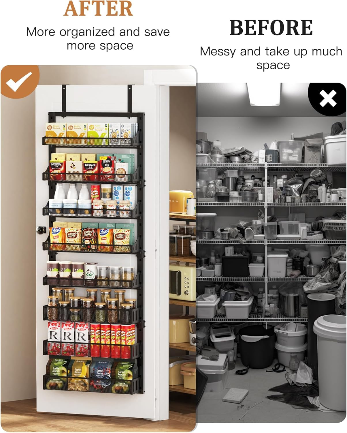 8-tier-over-the-door-pantry-organizer-large-metal-door-spice-rack-with-adjustable-basket-2-in-1-wall-mount-or-hanging-heavy-duty-pantry-door-storage-shelf-for-kitchen-and-bathroom-black