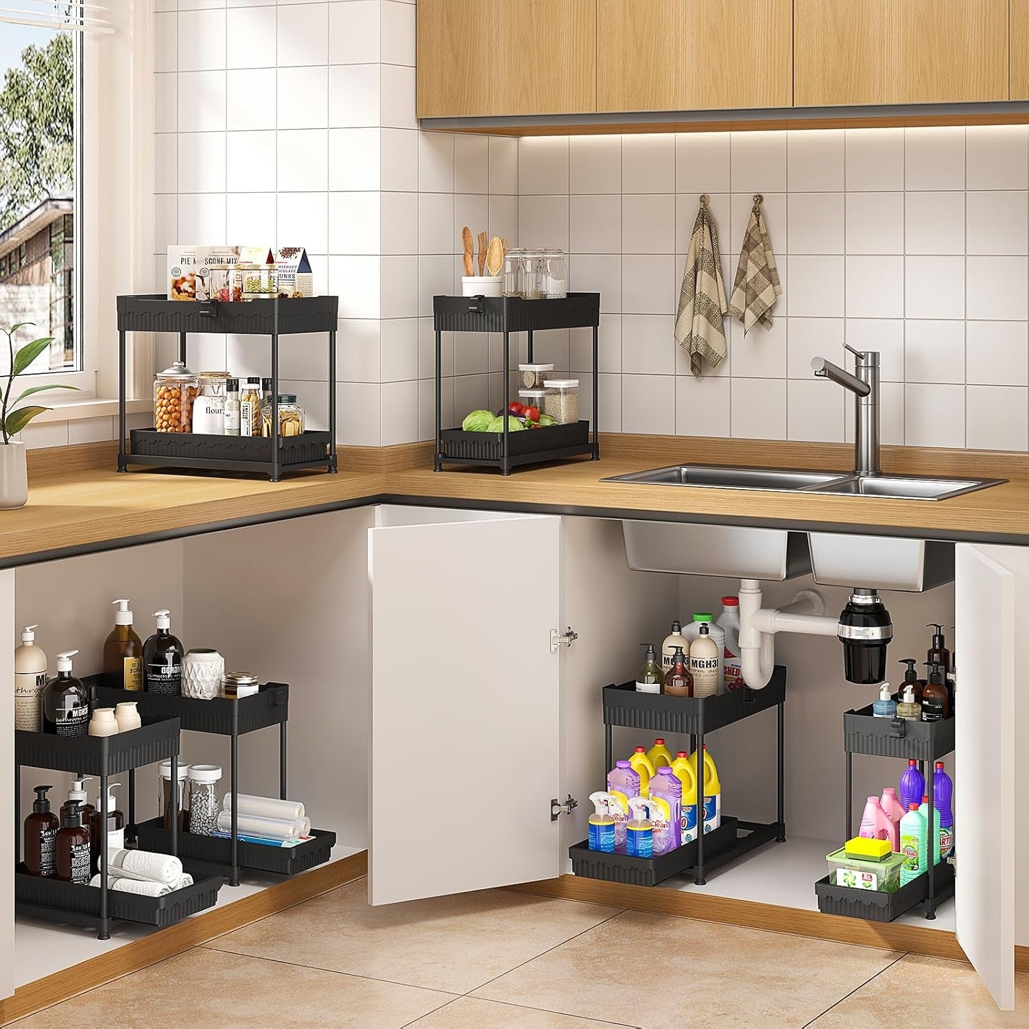 4-pack-2-tier-under-sink-organizer-with-pull-out-drawers