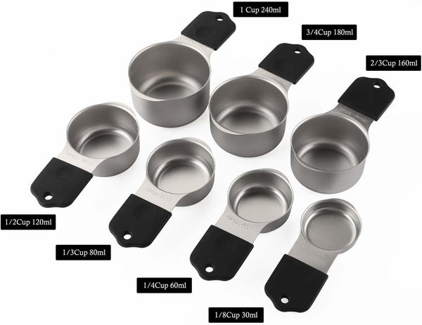 Magnetic Measuring Cups and Spoons Set Stainless Steel Measuring Cup&Spoon2