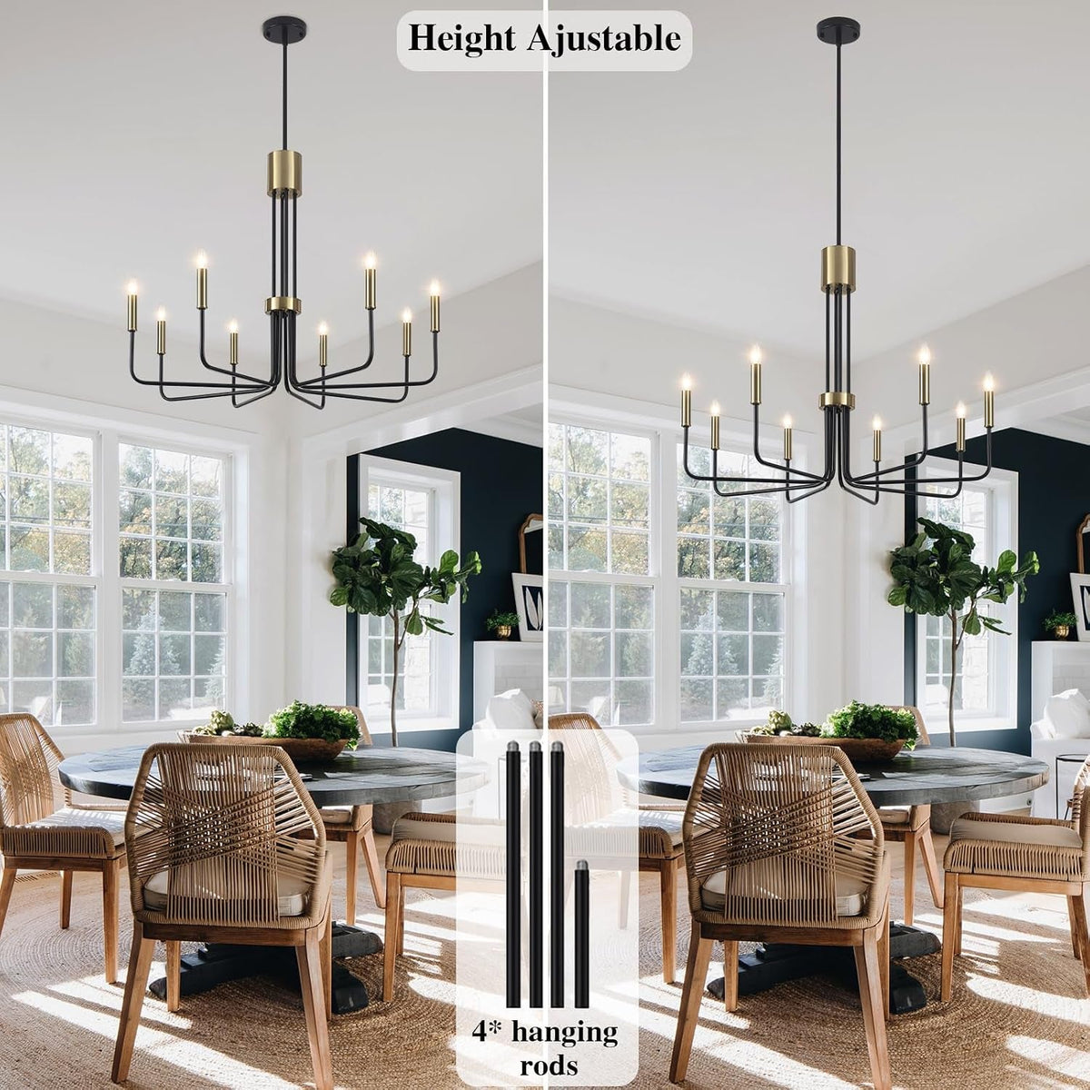 black-and-gold-chandelier-8-light-modern-chandeliers-ceiling-lights