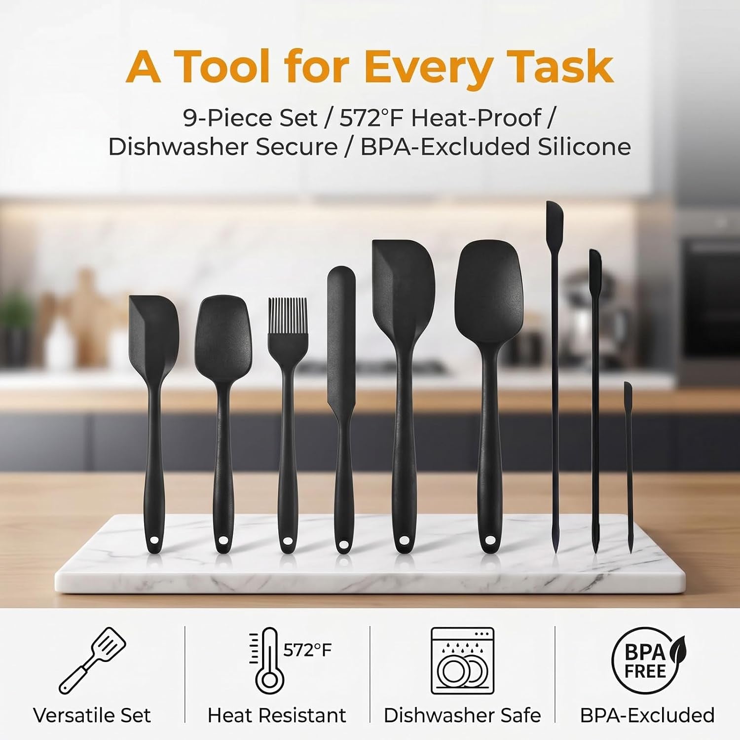 silicone-spatula-set-9pcs-heat-resistant-572-f-food-grade-silicone-bpa-free-for-baking-cooking-mixing-non-stick-dishwasher-safe-rubber-spatulas-baking-spatula-set-black