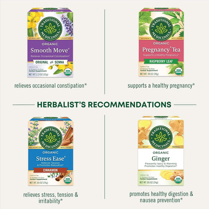 Organic Raspberry Leaf Herbal Tea, Eases Menstrual Cramps & Supports Healthy Pregnancy, (Pack of 1) - 16 Tea Bags7