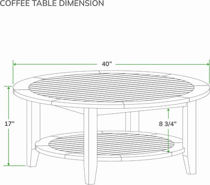 Robin Teak Wood 4 Piece Patio Conversation Set with Oyster Cushion, Patio Furniture Set with Sofa Bed, 2 Outdoor Club Chairs, and 1 round Coffee Table, Weather-Resistant9