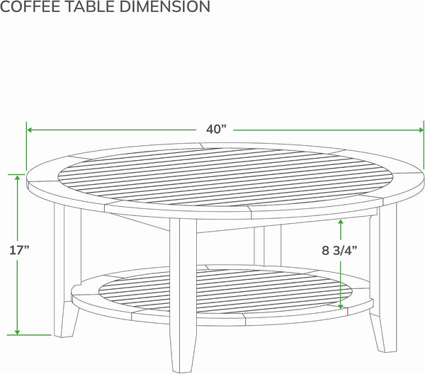 Robin Teak Wood 4 Piece Patio Conversation Set with Oyster Cushion, Patio Furniture Set with Sofa Bed, 2 Outdoor Club Chairs, and 1 round Coffee Table, Weather-Resistant9