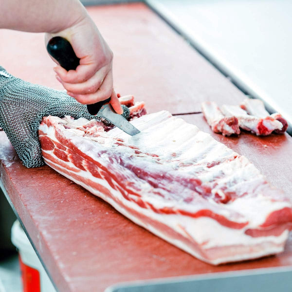 6 Inch Stainless Curved Brisket Prep, Trimming and Boning Knife4