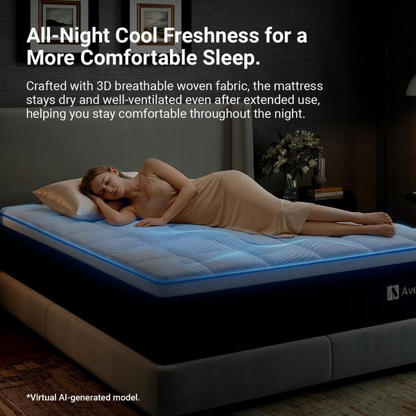 14 Inch Queen Mattress, Queen Hybrid Mattress with Gel Memory Foam11