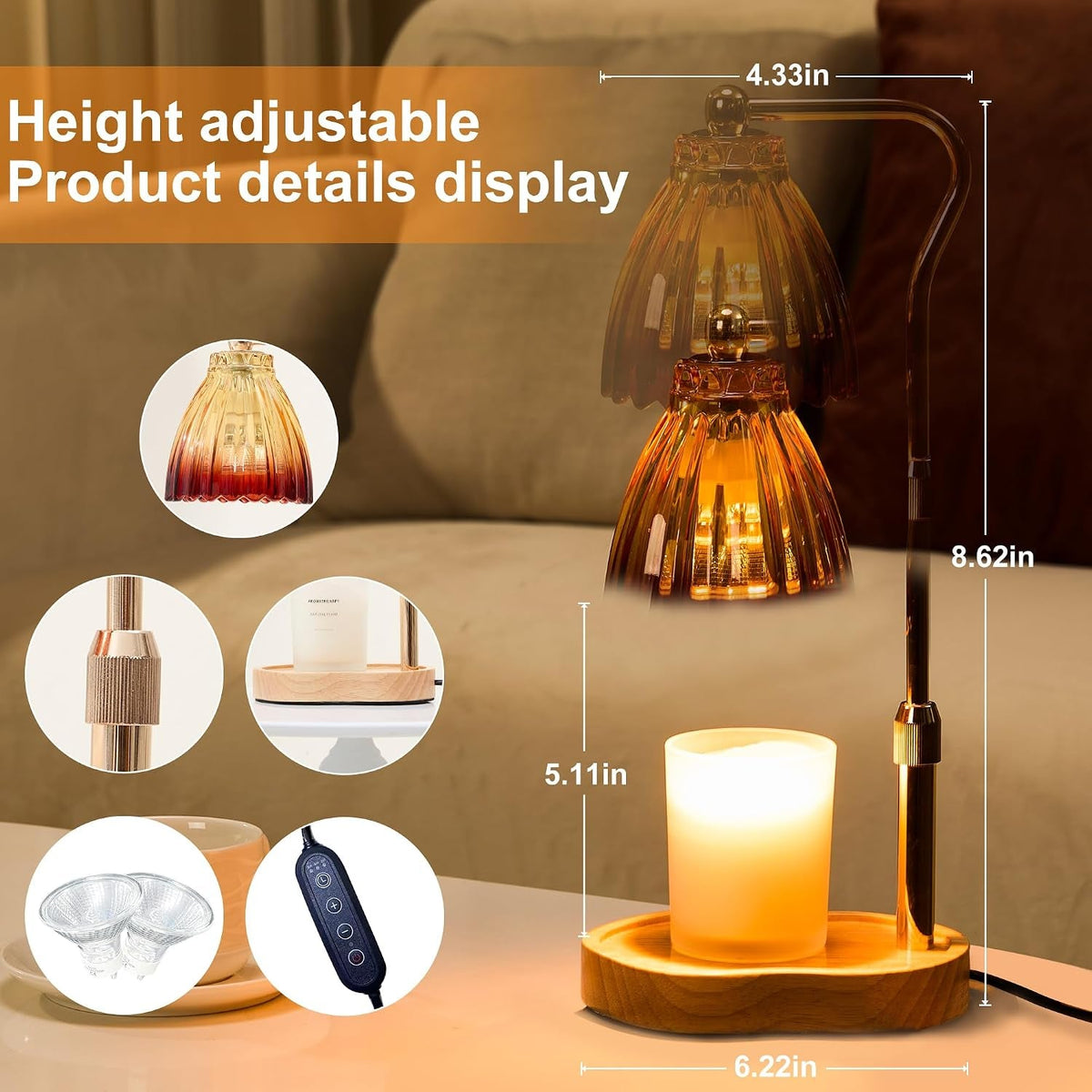 candle-warmer-lamp-with-timer-dimmable-gold-gift-wax-warmer-lamps