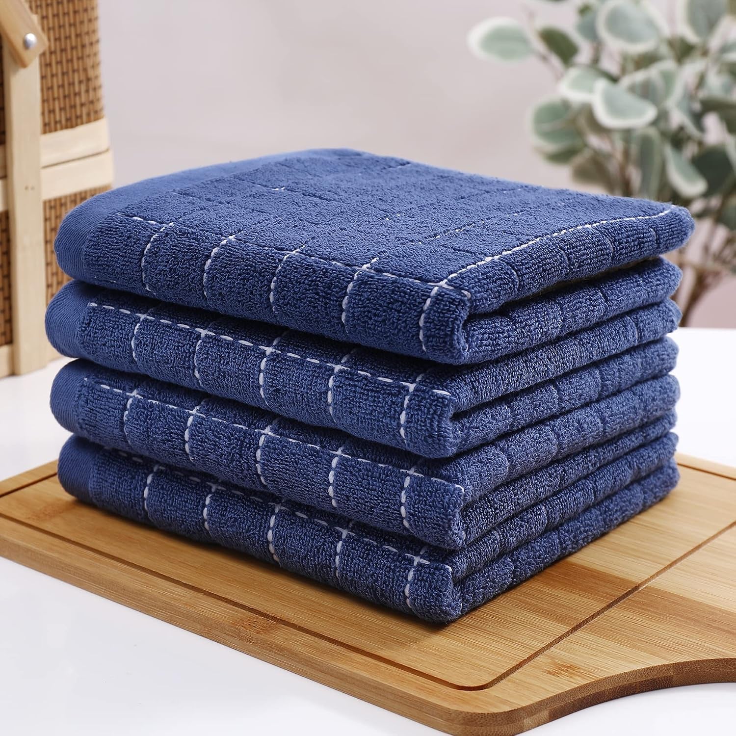 100-cotton-terry-kitchen-towels-4-pack-navy-blue