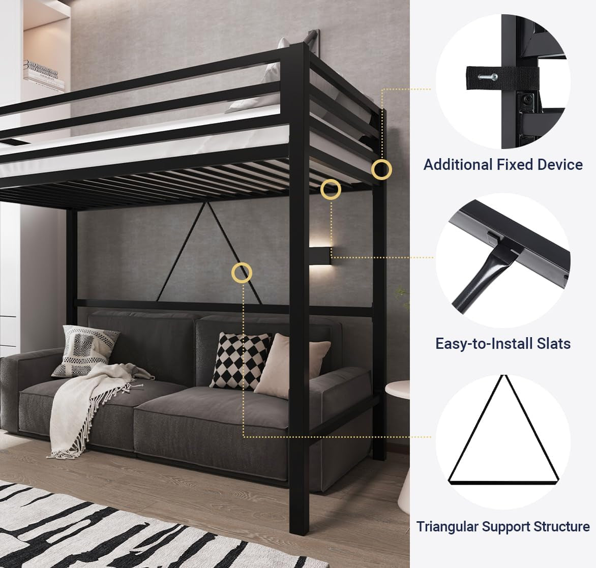 metal-loft-bed-twin-size-with-guardrail-and-ladder-black