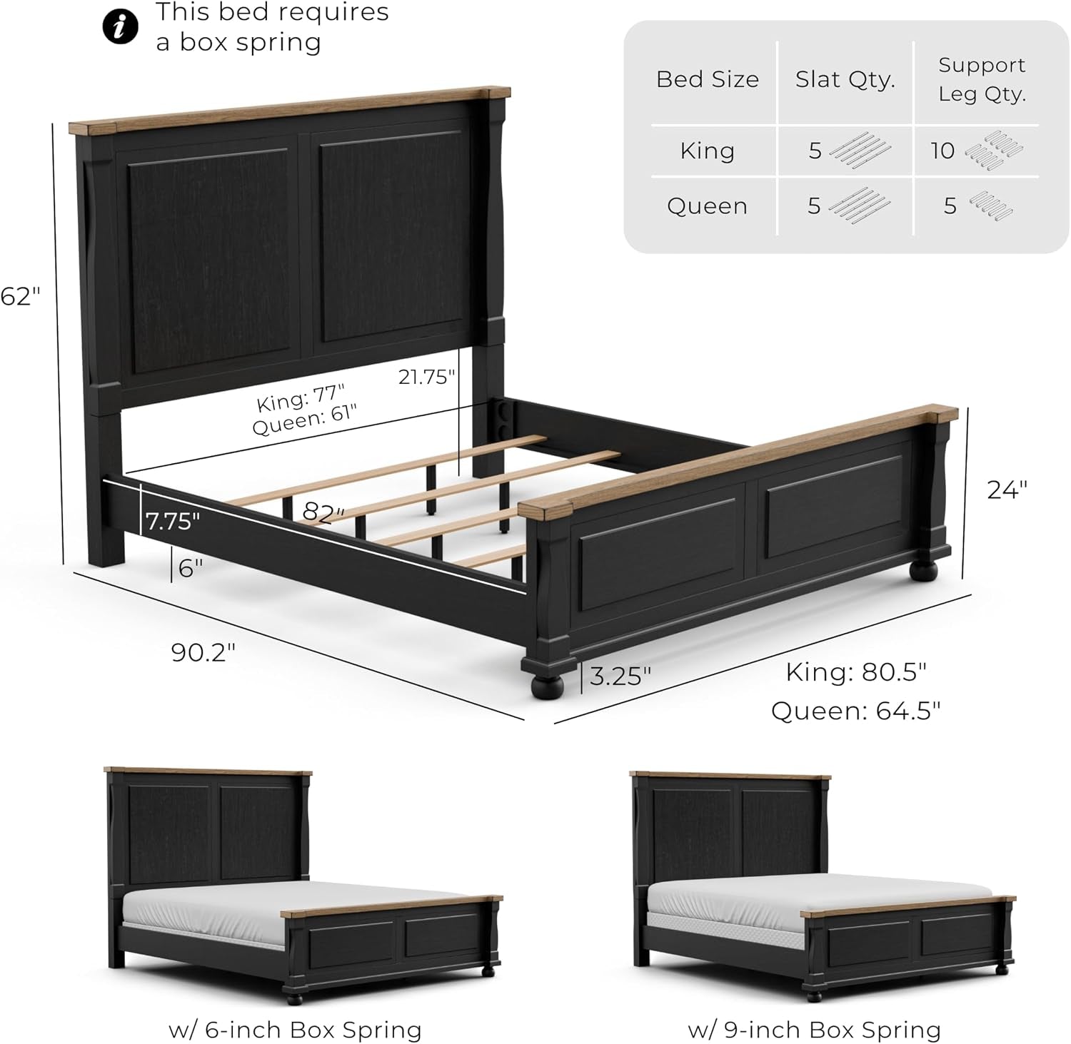 narella-modern-farmhouse-solid-wood-bed-frame-with-panel-headboard-wooden-bedframe-for-bedroom-guest-room-box-spring-required-black-rustic-oak-queen