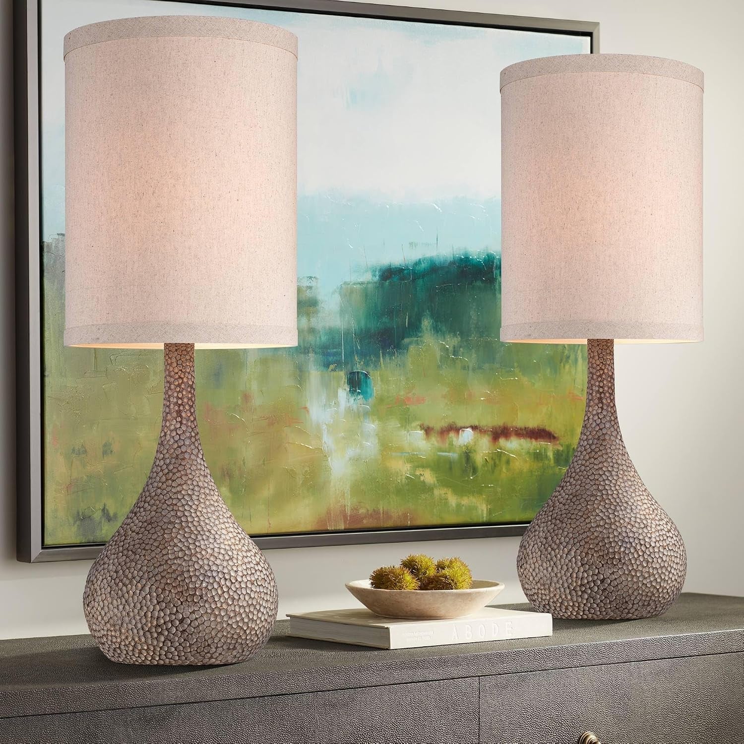 chalane-31-1-4-large-table-lamps-set-of-2-hammered-bronze-gourd-farmhouse-brown-rustic-coastal-modern-living-room-bedroom-bedside-nightstand-house-office-home-family-white-shade-end