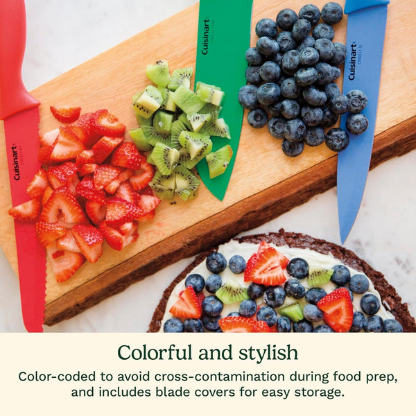 C55-01-12PCKS Collection 12-Piece Knife, Multicolor Advantage-Cutlery-Set, Multi-Colored4