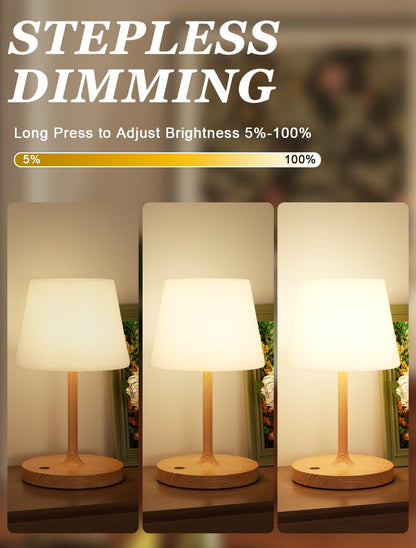 Shower Lamp IP54 Waterproof, Cordless Rechargeable Table Lamp, Outdoor Use2