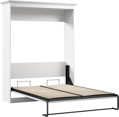 Queen Murphy Bed, White, Versatile, 65W11