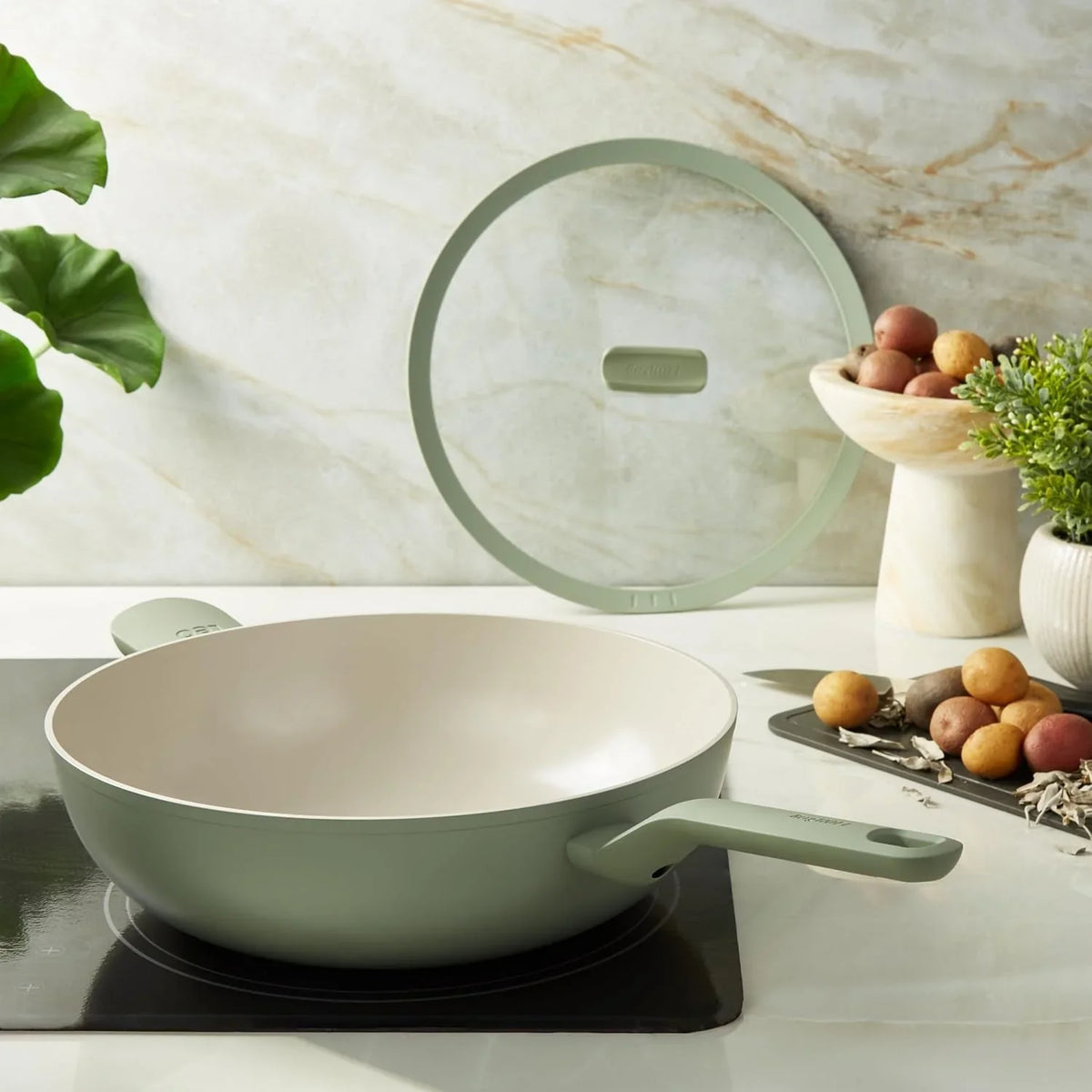 leo-balance-ceramic-nonstick-wok-pan-glass-lid-12-75-6-2qt-induction-compatible-flat-bottom-recycled-aluminum-stir-fry-pan-pfas-ptfe-free-stay-cool-helper-handle-sage-green