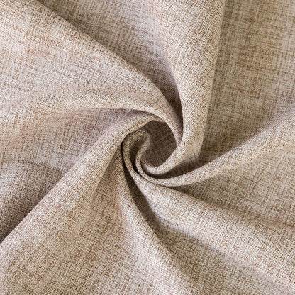 Textured Table Clothes Linen Style Rustic Washable Tablecloth Jacquard Trim Rectangle Table Cloth,Oblong Table Cover for Kitchen Dinning Tabletop Decoration Linen Brown,55X84 Inch6
