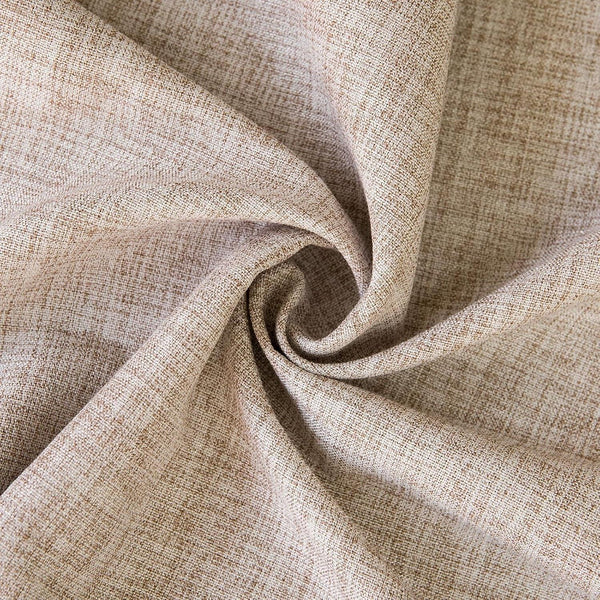 Textured Table Clothes Linen Style Rustic Washable Tablecloth Jacquard Trim Rectangle Table Cloth,Oblong Table Cover for Kitchen Dinning Tabletop Decoration Linen Brown,55X84 Inch6