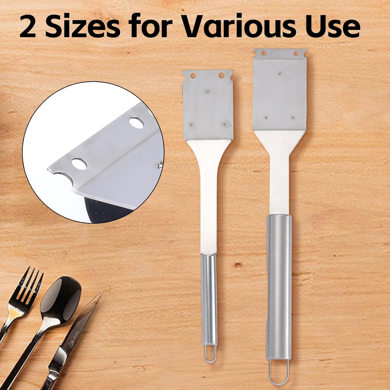 2-pack-grill-brush-and-scraper-16-5-14-wire-bbq-grill-brush-for-outdoor-grill-304-stainless-steel-cleaning-brush-bbq-grill-accessories-safe-grill-cleaner-brush-ideal-gift-for-men-dad-bbq-brush