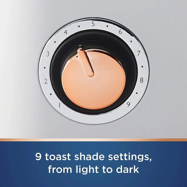 Oster 2 Slice Toaster, Metropolitan Collection with Rose Gold Accents2