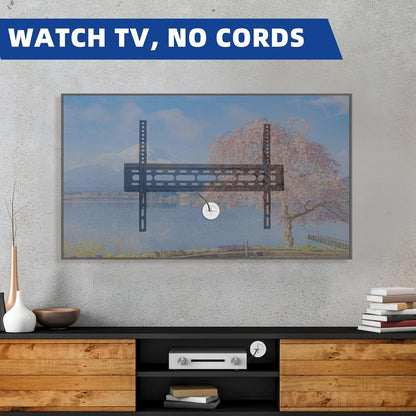 TV Wire Hider Kit for Wall Mount TV, White in Wall Cable Management Kit, Includes 2 Pass Throughs and Hole Saw Drill Attachment for Easy Install2