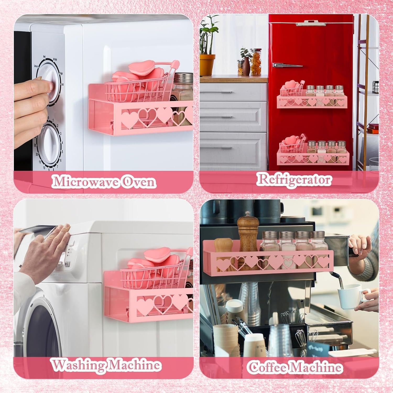 2-pcs-magnetic-spice-rack-for-refrigerator-pink-heart