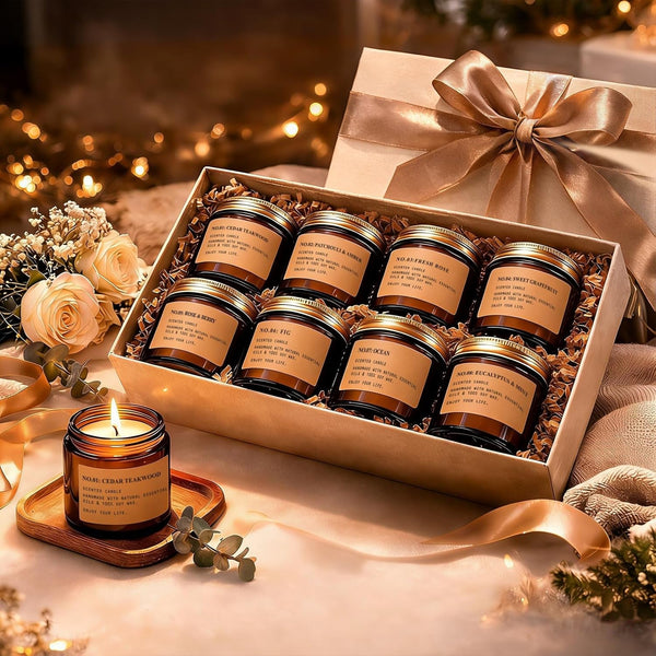 Scented Candles for Home,8 Pack Soy Wax Candle Set,Scented Candles Gift Set7