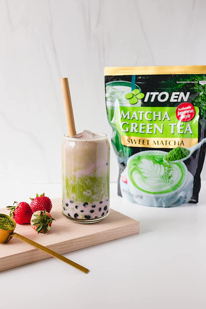 Matcha Green Tea, Sweet Powder, 17.5 Ounce (Pack of 1), Sweetened Green Tea Powder5