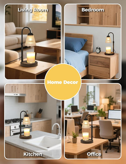 Candle Warmer Lamp with Timer Home Decor Birthday Gifts for Women Mom Her6