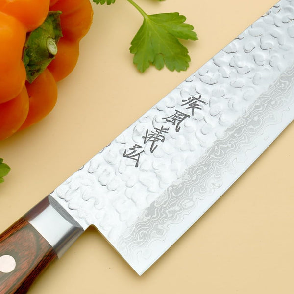 VG10 16 Layer Hammered Damascus Gyuto Japanese Chefs Knife (8.25'' (210Mm))9