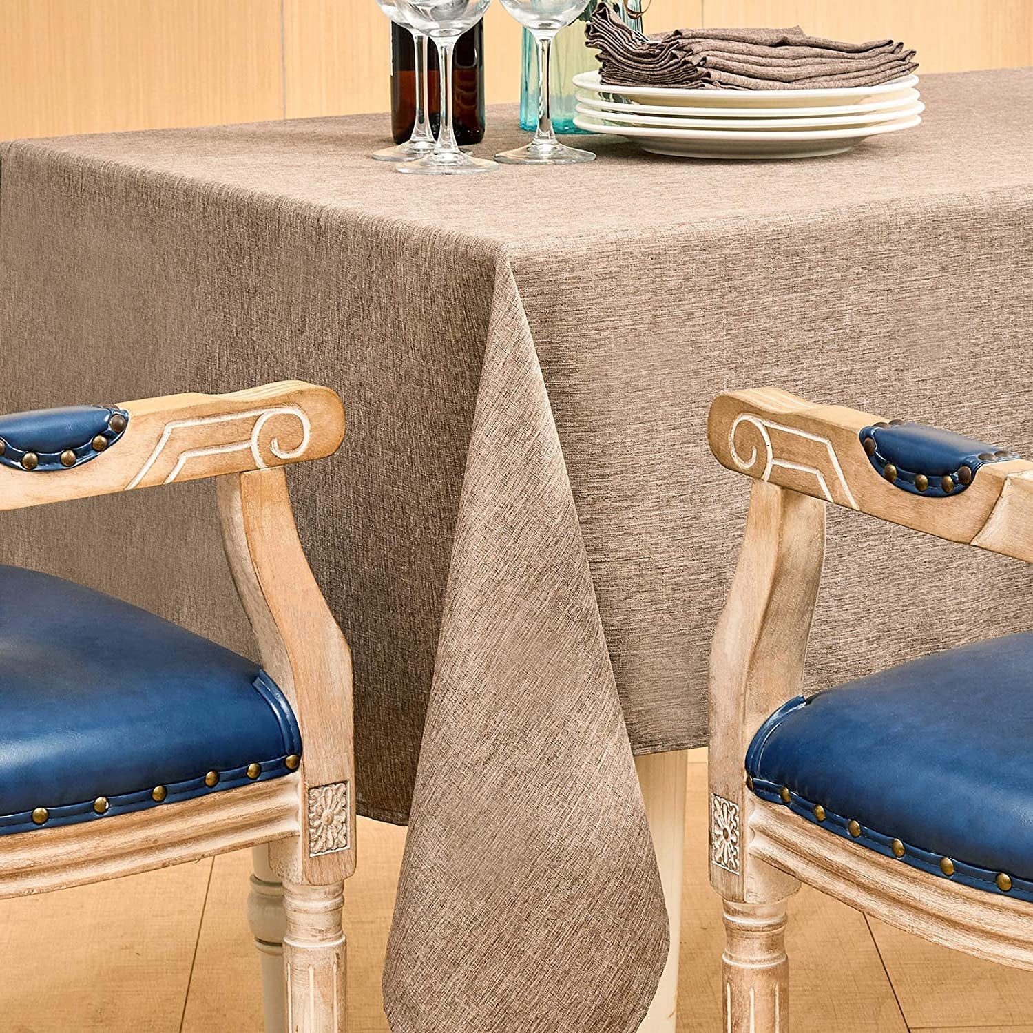 rectangle-table-cloth-linen-farmhouse-tablecloth-waterproof-anti-shrink-soft-and-wrinkle-resistant-decorative-fabric-table-cover-for-kitchen-flaxen-60-x-84-6-8-seats